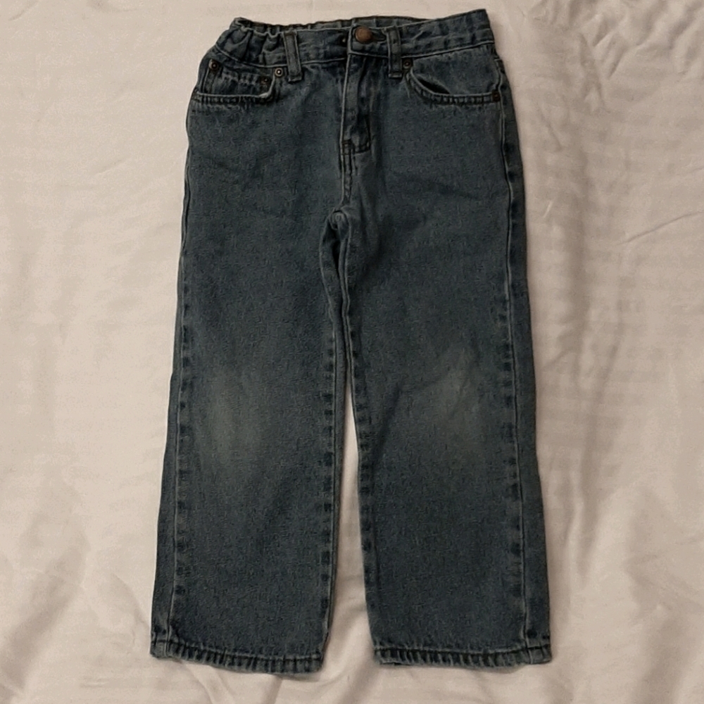 Open trail toddler boys jeans 4/5 adjustable